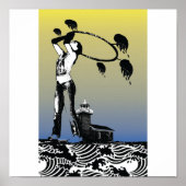 Santa Cruz Lighthouse Hoopjam Poster (Vorne)