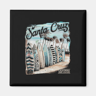 Santa Cruz Männer Frauen Kalifornien Retro Sonnenu Magnet
