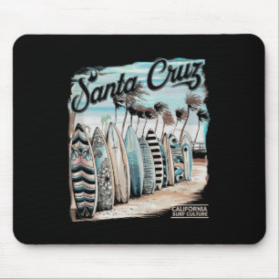 Santa Cruz Männer Frauen Kalifornien Retro Sonnenu Mousepad