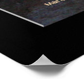 Santa Cruz Mountain Road Poster (Ecke)