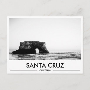 Santa Cruz Natural Bridges Arch Rock UCSC Geschenk Postkarte