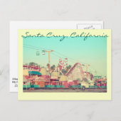 Santa Cruz Nostalgia Postkarte (Vorne/Hinten)