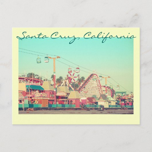 Santa Cruz Nostalgia Postkarte (Vorderseite)