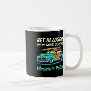 Santa Cruz Pleasure Point Surf City Frauen Vintage Kaffeetasse
