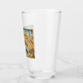 Santa Cruz Pop Art Map – Bold Coastal Landmark Glas (Links)