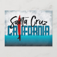 Santa Cruz Postcard California Surfboard