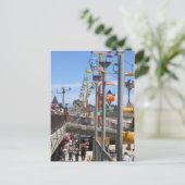 Santa Cruz Postkarte (Stehend Vorderseite)