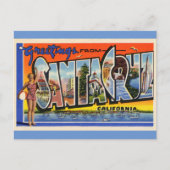 Santa Cruz Postkarte (Vorderseite)