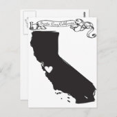 Santa Cruz Postkarte (Vorne/Hinten)