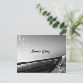 Santa Cruz Postkarte (Stehend Vorderseite)