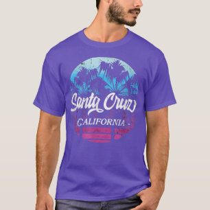 Santa Cruz Retro California Beach Sunset Vintag m T-Shirt