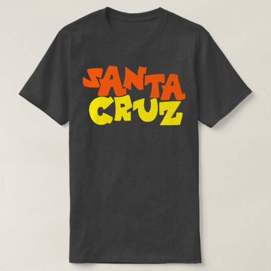 Santa Cruz Retro Funk Skateboards Gift Skater Skat T-Shirt (Design vorne)