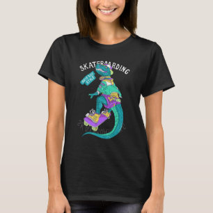 Santa Cruz Retro Vintag Dinosaur Skateboard Skateb T-Shirt