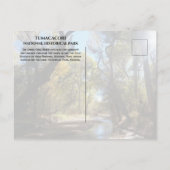 Santa Cruz River, Juan Bautista de Anza Trail, AZ Postkarte (Rückseite)