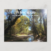 Santa Cruz River, Juan Bautista de Anza Trail, AZ Postkarte (Vorderseite)