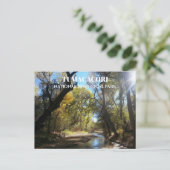 Santa Cruz River, Juan Bautista de Anza Trail, AZ Postkarte (Stehend Vorderseite)