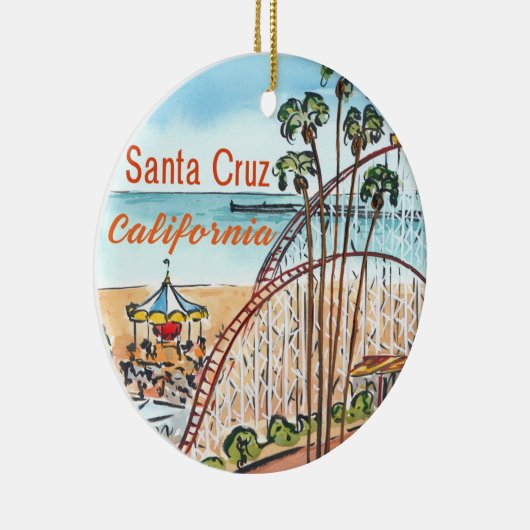 Santa Cruz Roller Coaster Ornament (Rechts)