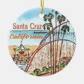 Santa Cruz Roller Coaster Ornament (Vorne)