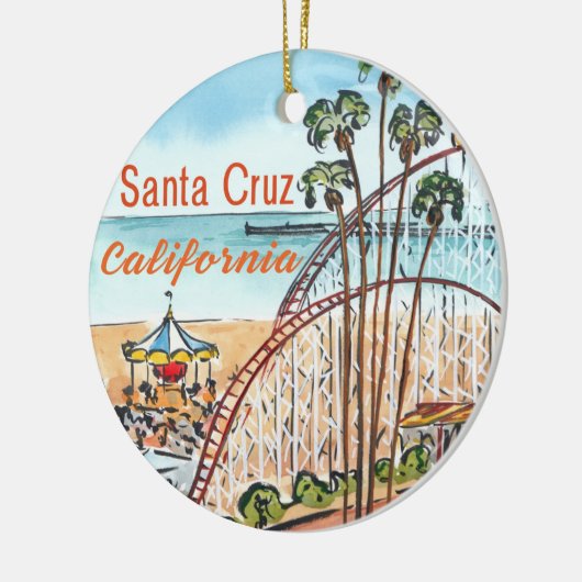 Santa Cruz Roller Coaster Ornament (Links)