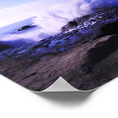 Santa Cruz Seashore Poster (Ecke)