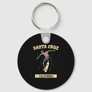 Santa Cruz Skeleton Surfen und Skateboardfahren  Schlüsselanhänger