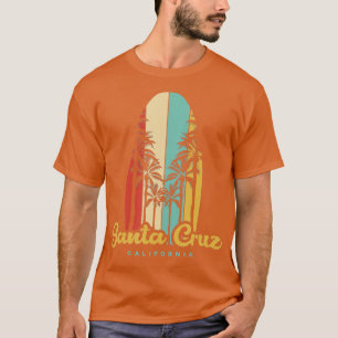 Santa Cruz Stadt Kalifornien Vintages Retro T-Shirt