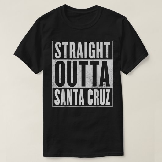 Santa Cruz STRAIGHT OUTTA SANTA CRUZ T-Shirt (Design vorne)