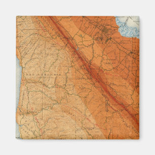 Santa Cruz Viereck mit Intensität, Fehlern Magnet