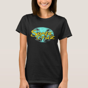 Santa Cruz Vintager 80er Surfen Kalifornien Retro T-Shirt