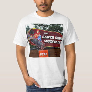 Santa- Cruzgebirgszeichen-T-Shirt T-Shirt