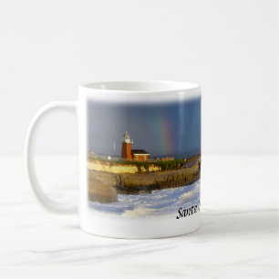 Santa- Cruzleuchtturm/Regenbogen-Tasse Kaffeetasse