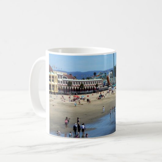 Santa Cruzstrand/-promenade Kaffeetasse (Vorderseite Links)