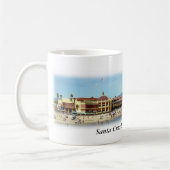 Santa- Cruzstrand-Promenaden-panoramische Kaffeetasse (Links)