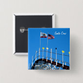 Santa- CruzUntersetzer Button (Vorne & Hinten)