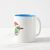 Santa Cuban Tody Zweifarbige Tasse (VorderseiteRechts)