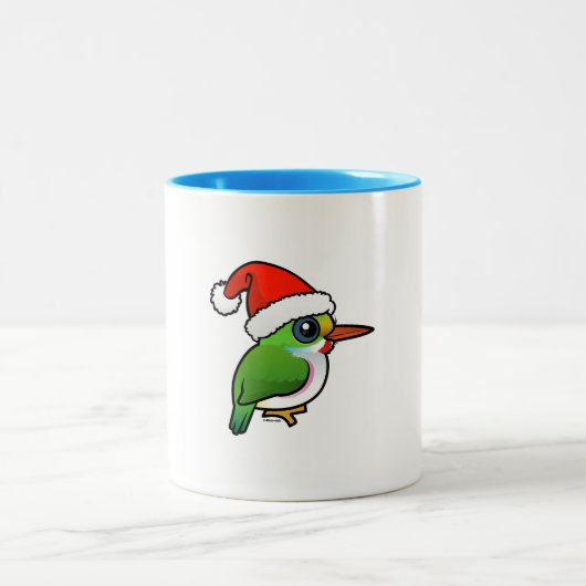 Santa Cuban Tody Zweifarbige Tasse (Mittel)