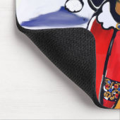 SANTA-DACHSUND MOUSEPAD (Ecke)