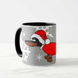 Santa Dackel Dackel Hund Kaffee Tasse