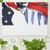 SANTA-DACKEL KÜCHENTUCH (Gefaltet)