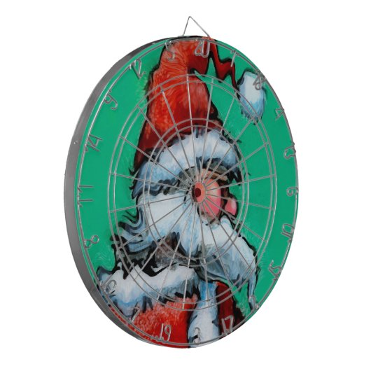 Santa Dartscheibe (Vorderseite Links)