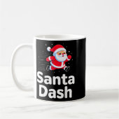 Santa Dash Christmas Running Runner Costume Xmas 5 Kaffeetasse (Links)