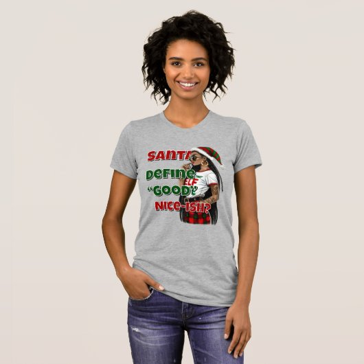 Santa Definition gut T-Shirt (Vorne ganz)