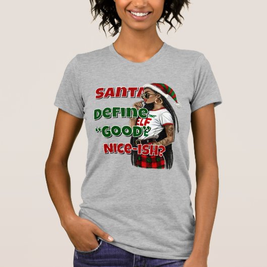 Santa Definition gut T-Shirt (Vorderseite)