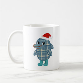 Santa-Delfin-Klassiktasse Kaffeetasse