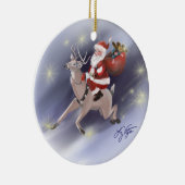 Santa Delivers Ornament (Rechts)