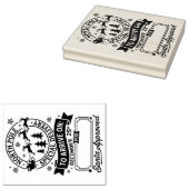 Santa Delivery Service Christmas Gummistempel (Stempel)