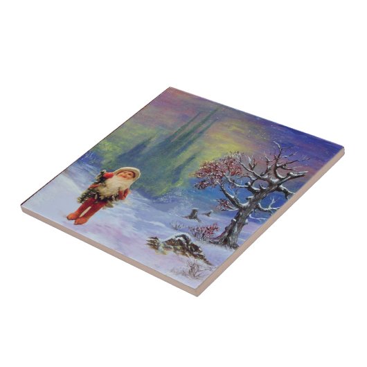 SANTA DER GNOME FLIESE (Seite)