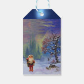 SANTA DER GNOME GESCHENKANHÄNGER (Rückseite)