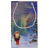 SANTA DER GNOME KLEINE GESCHENKTÜTE (Rückseite)