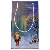 SANTA DER GNOME KLEINE GESCHENKTÜTE (Vorderseite)